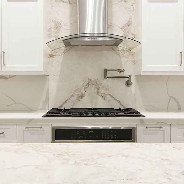 white cabinets pot filler