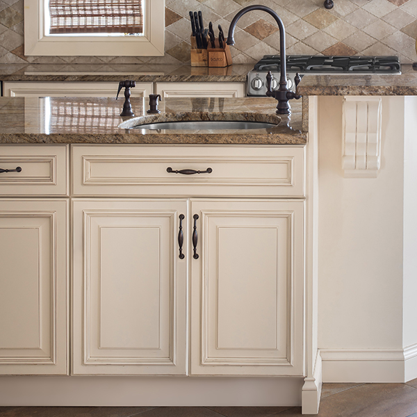 kitchen cabinet island two step